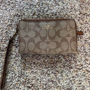 Coach wallet wristlet